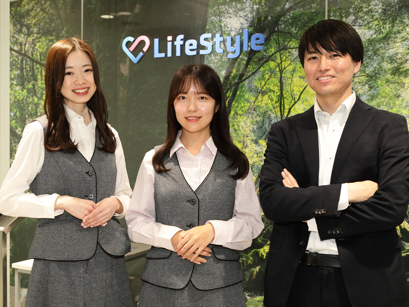 LifeStyle株式会社/経験と宅建資格を活かす！メリハリつけて働ける【契約業務】