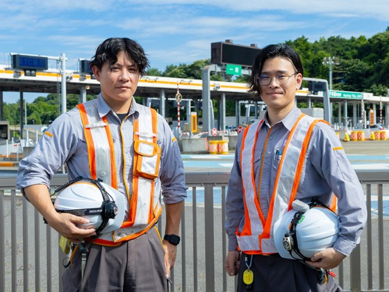 東名高速道路・中央自動車道など日本の大動脈を守るかけがえのない使命と技術者としての誇りを胸に！