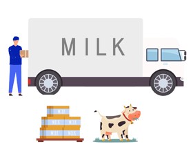 牛乳輸送株式会社のPRイメージ