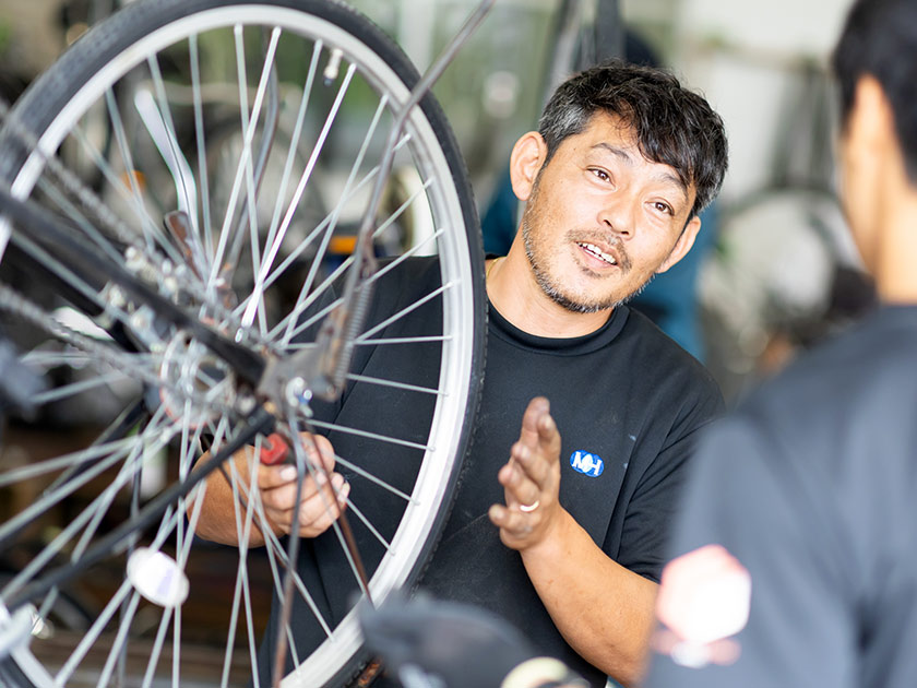 株式会社三堀アレスダンクの求人情報／居心地抜群◎中古自転車の【整備士】◇未経験OK ◇残業月平均16h (2343932) |  転職・求人情報サイトのマイナビ転職