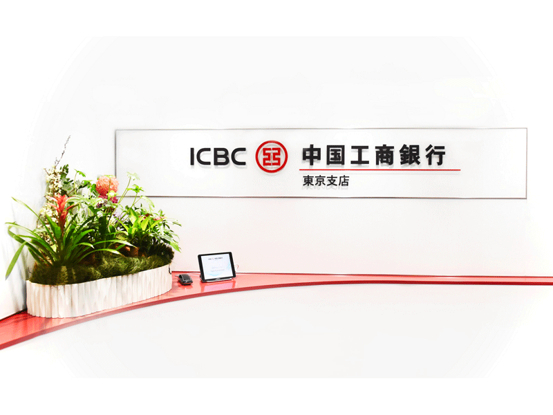 中国工商銀行のPRイメージ