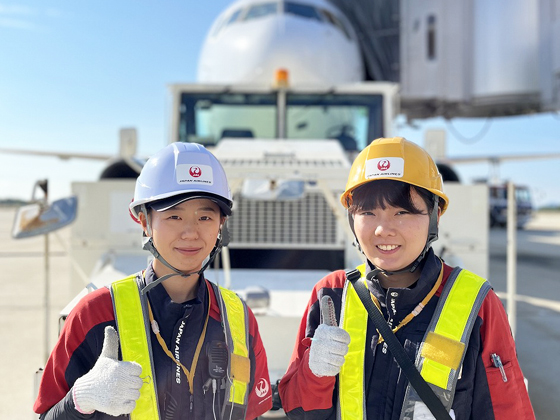 憧れの航空業界へ★広島空港【グランド・ハンドリングスタッフ】1