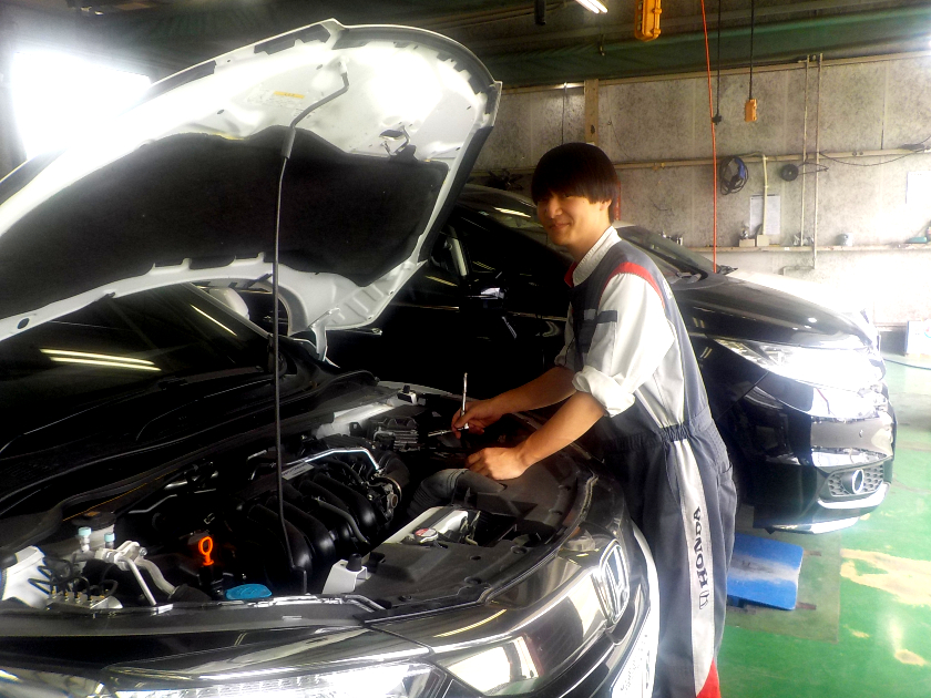 ホンダ正規ディーラーの【メカニック】週休二日◎残業月10h程度1