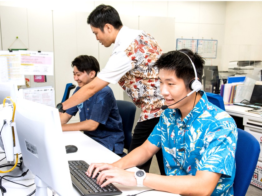 那覇限定募集★大手企業で安心＆安定【事務スタッフ】年休122日2