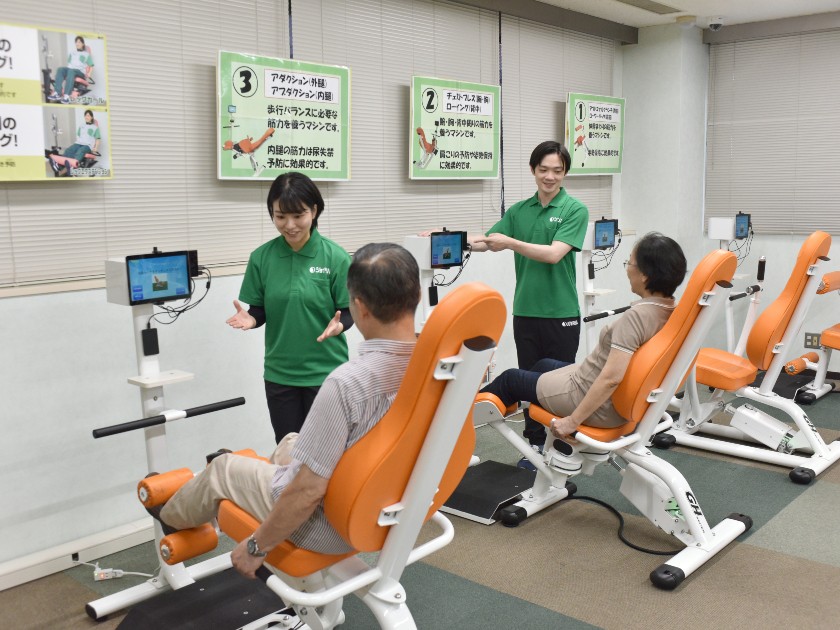 リハビリ専門デイサービスの【運動サポートSTAFF】*基本土日休み2