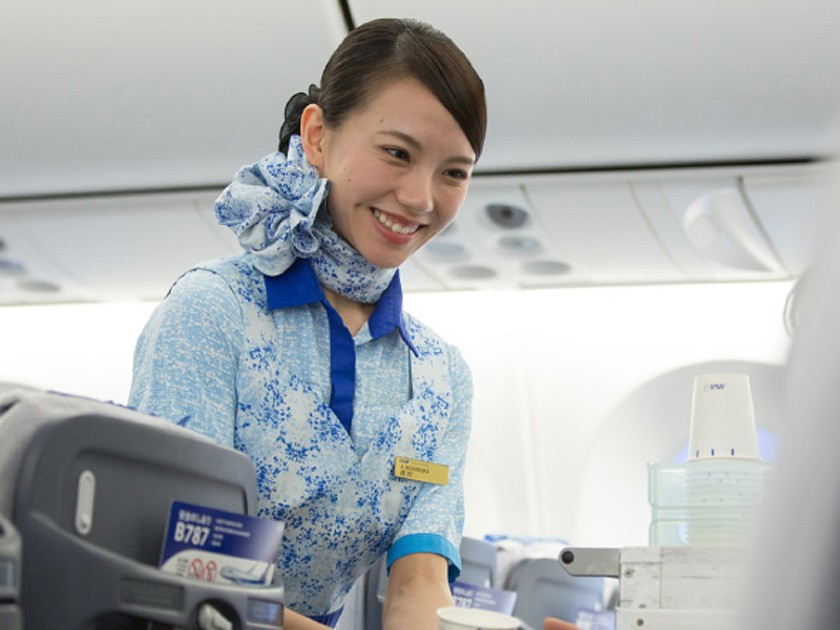 全日本空輸株式会社/特別なスキルは必要なし！未経験歓迎の【客室乗務員(CA)】
