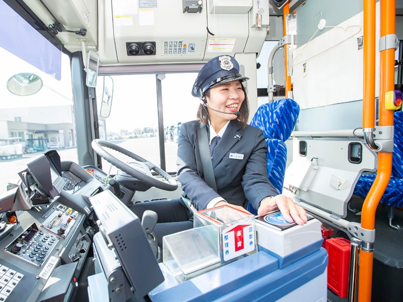 熊本県内勤務【路線バスの運転士】大型二種免許の取得支援あり
