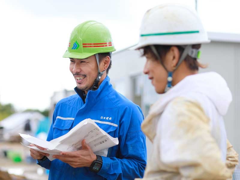 住田建設株式会社/未経験から手に職つけて長く活かせる【施工管理】★土日祝休み