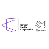 株式会社ストリームメディアコーポレーション | 「SM ENTERTAINMENT」グループ★NCT・aespaなど の企業ロゴ