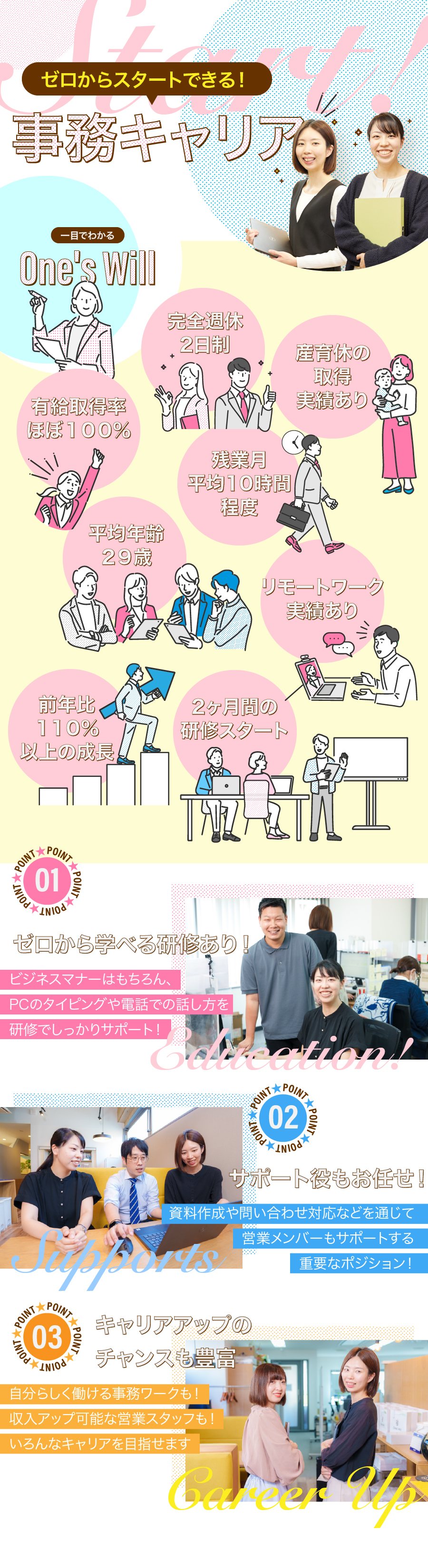 株式会社 One's Willからのメッセージ