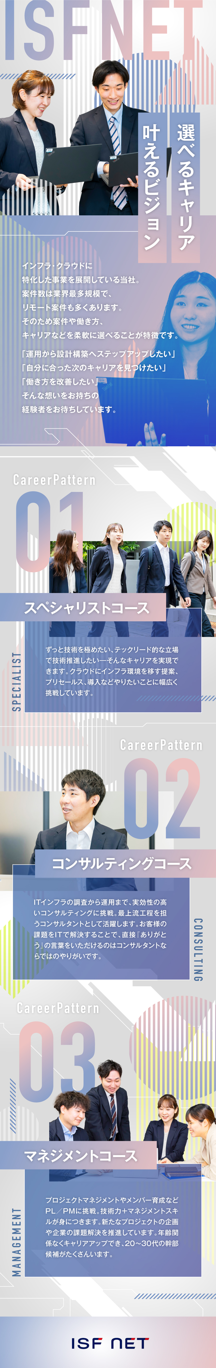 株式会社アイエスエフネットからのメッセージ