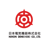 日本電気機器株式会社 | 大阪府緊急雇用対策に賛同|まもなく創業87年の商社＆土日祝休みの企業ロゴ