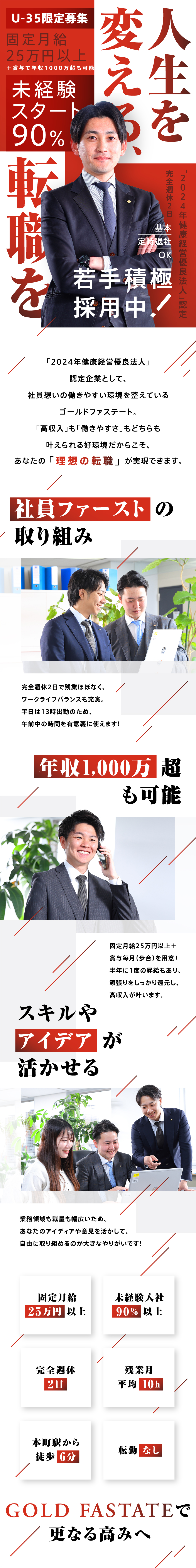 株式会社ゴールドファステートからのメッセージ