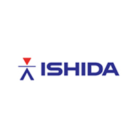 株式会社イシダ | "はかりしれない技術を、世界へ。" 1893年創業の専門メーカーの企業ロゴ
