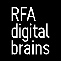 RFA digital brains株式会社の企業ロゴ