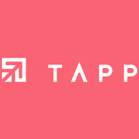 株式会社TAPP | 設立6年で売上150億達成・昨対比で売上150％成長/フレックス制度の企業ロゴ