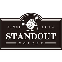 株式会社パスアート企画 | インスタでも話題のロクメイコーヒーを提供する「STANDOUT」の企業ロゴ