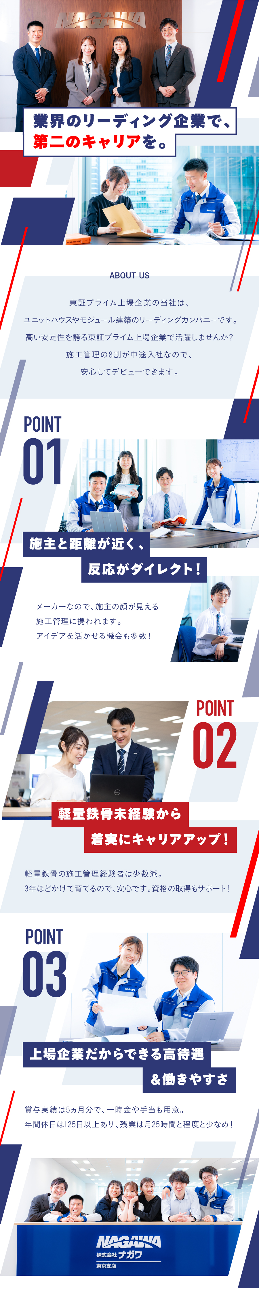 株式会社ナガワからのメッセージ