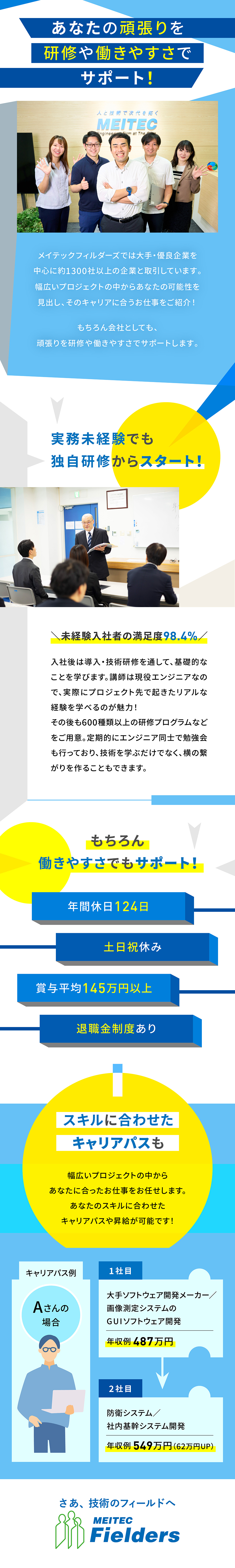 株式会社メイテックフィルダーズ からのメッセージ