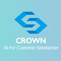 クラウン商事株式会社 | ＼安定企業で始める、モノづくりの仕事／ 年間休日実質115日以上の企業ロゴ