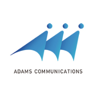 株式会社アダムスコミュニケーション  | 設立43年／上場企業「クレオ」グループ◆リモートワークOKの企業ロゴ