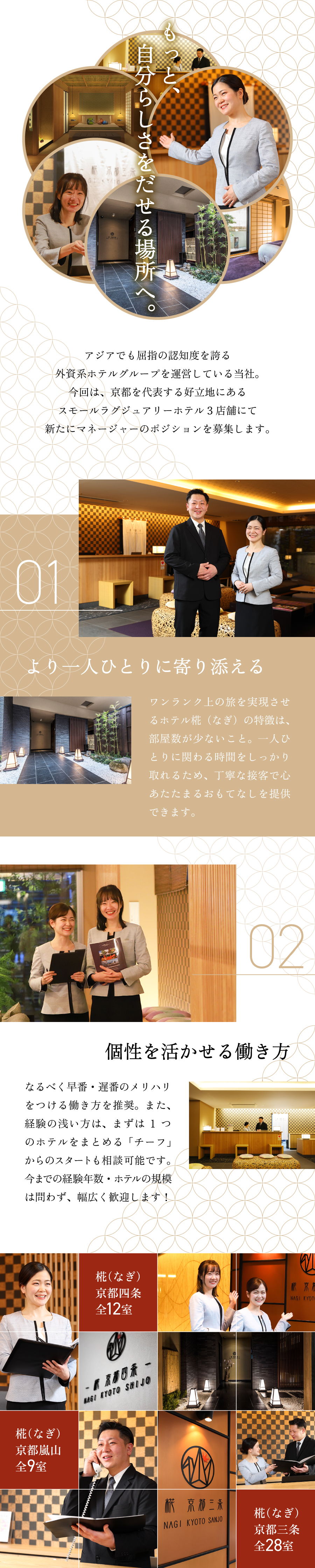京都ホテルオペレーションズ合同会社からのメッセージ