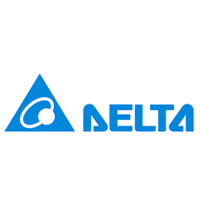 デルタ電子株式会社 | 売上1兆円超メーカーグループ／RE100参画／日本法人設立33年目の企業ロゴ