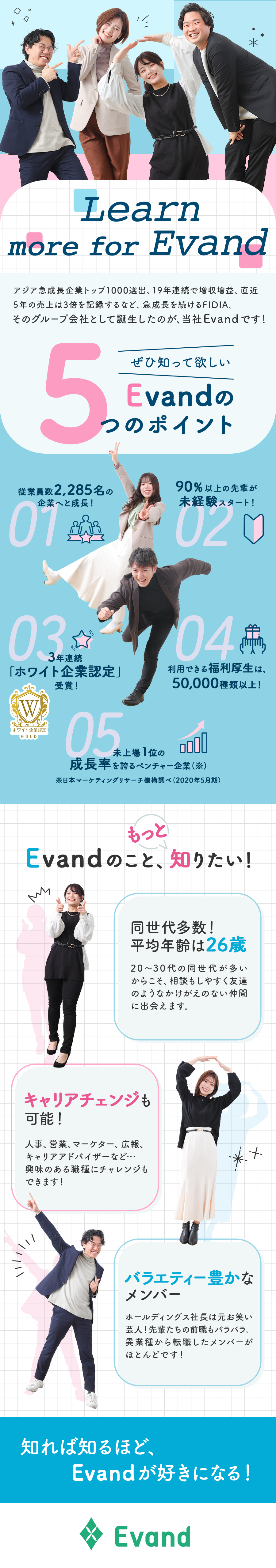 Evand株式会社からのメッセージ