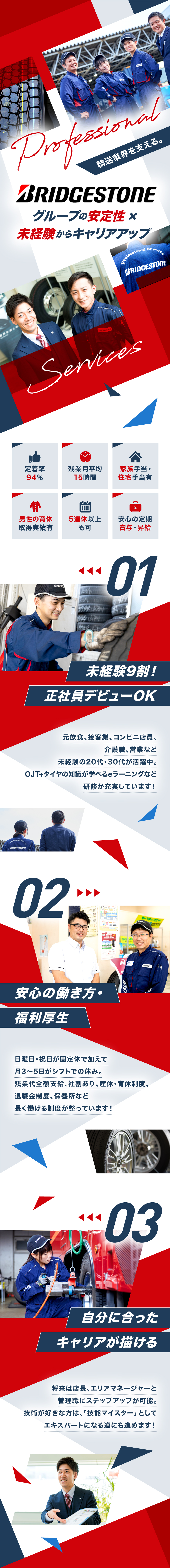 ブリヂストンタイヤサービス東日本株式会社からのメッセージ
