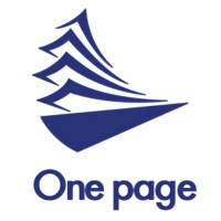 ワンページ株式会社の企業ロゴ