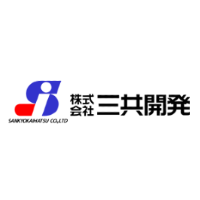 株式会社三共開発 | 工事現場で使う仮設足場のリース業を手掛ける会社ですの企業ロゴ