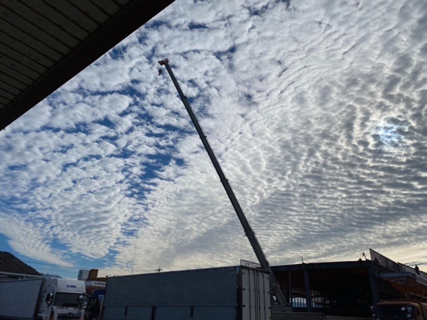 やっと秋空?