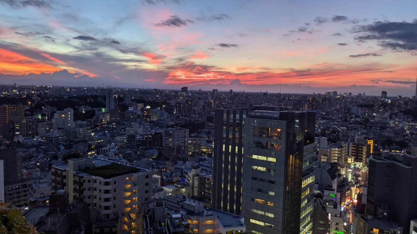 【デッキからの景色】