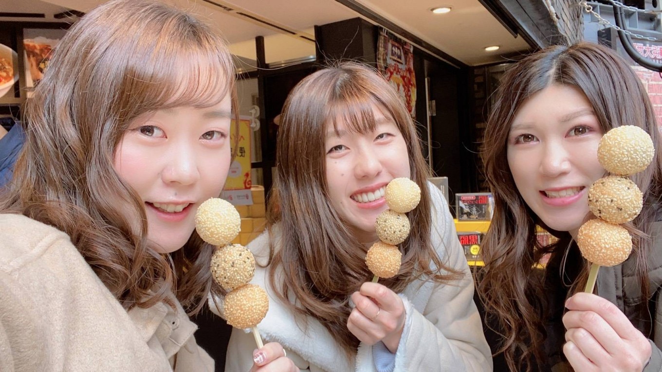 同期との週末ぶらり旅🍡