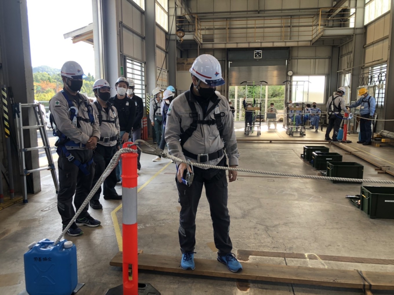 墜落制止用器具(フルハーネス)の特別教育