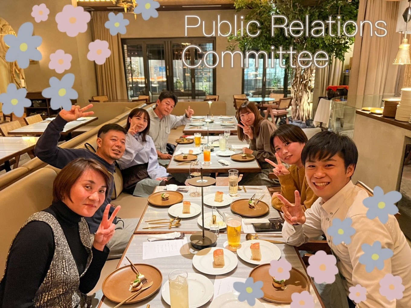 パレットリンクブログ
vol.40「広報委員会ご飯会①」