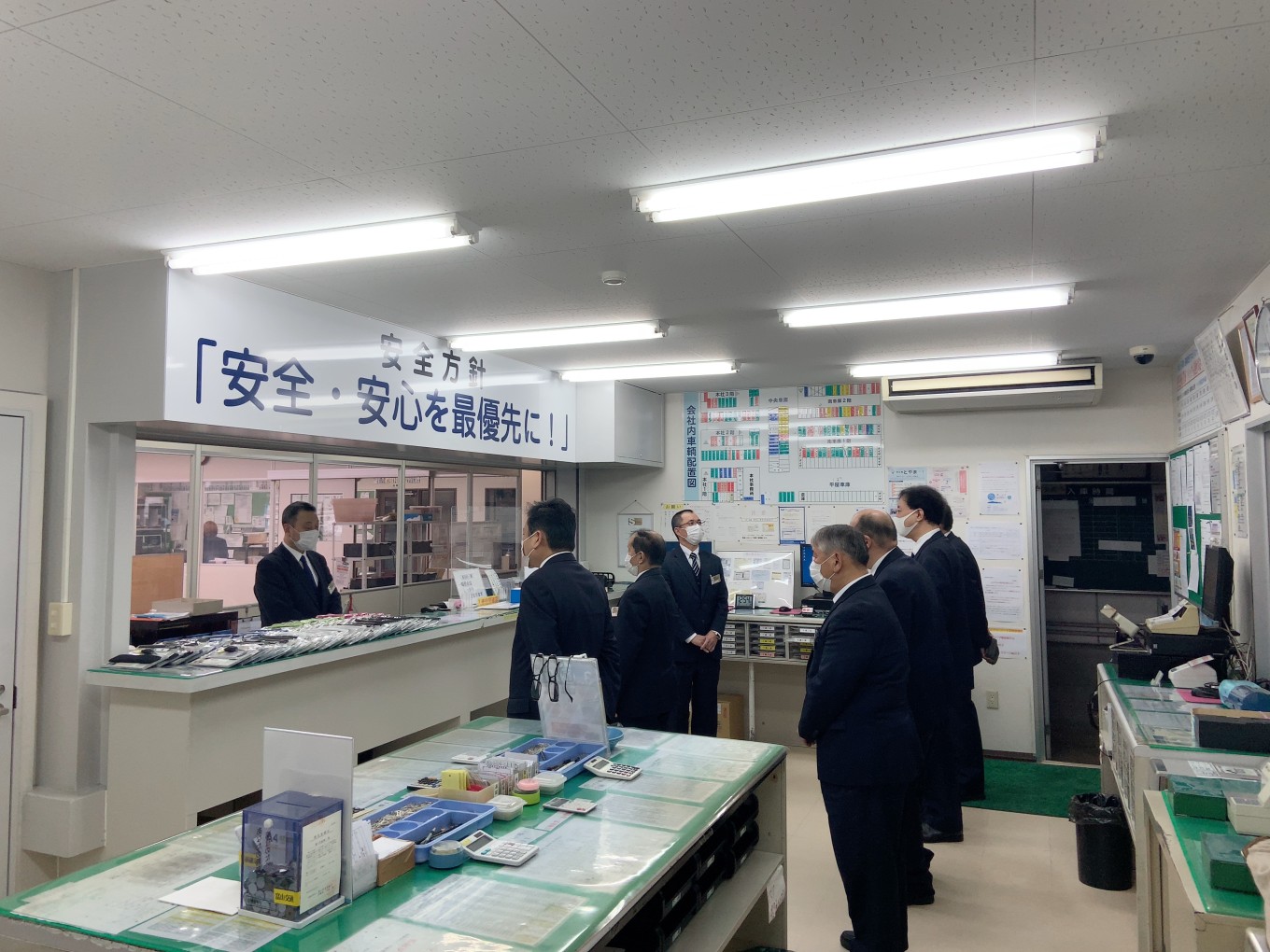 【富山交通株式会社】集団点呼!