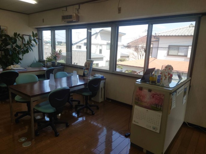 仕事場は、フリーアドレスです！