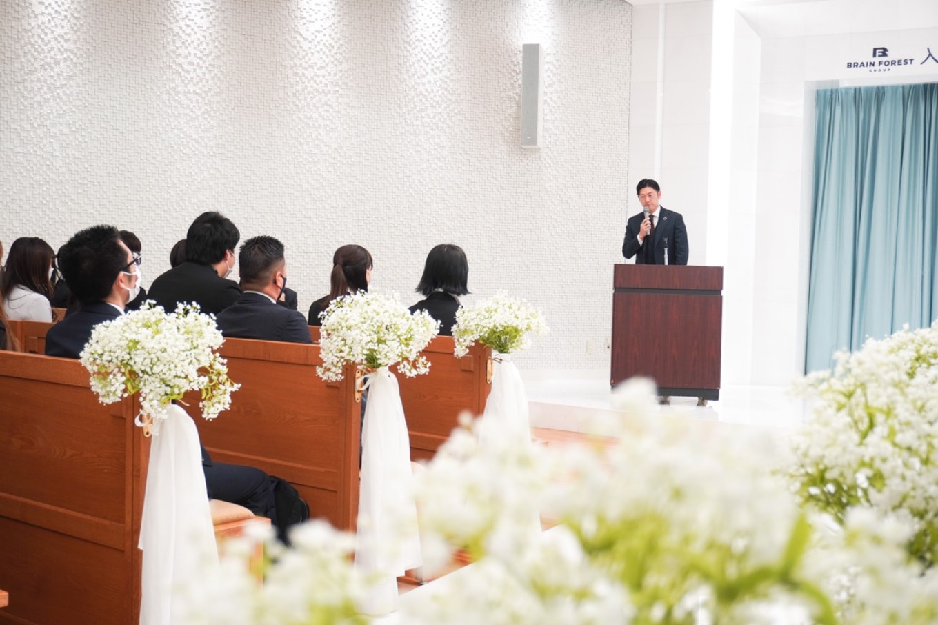入社式