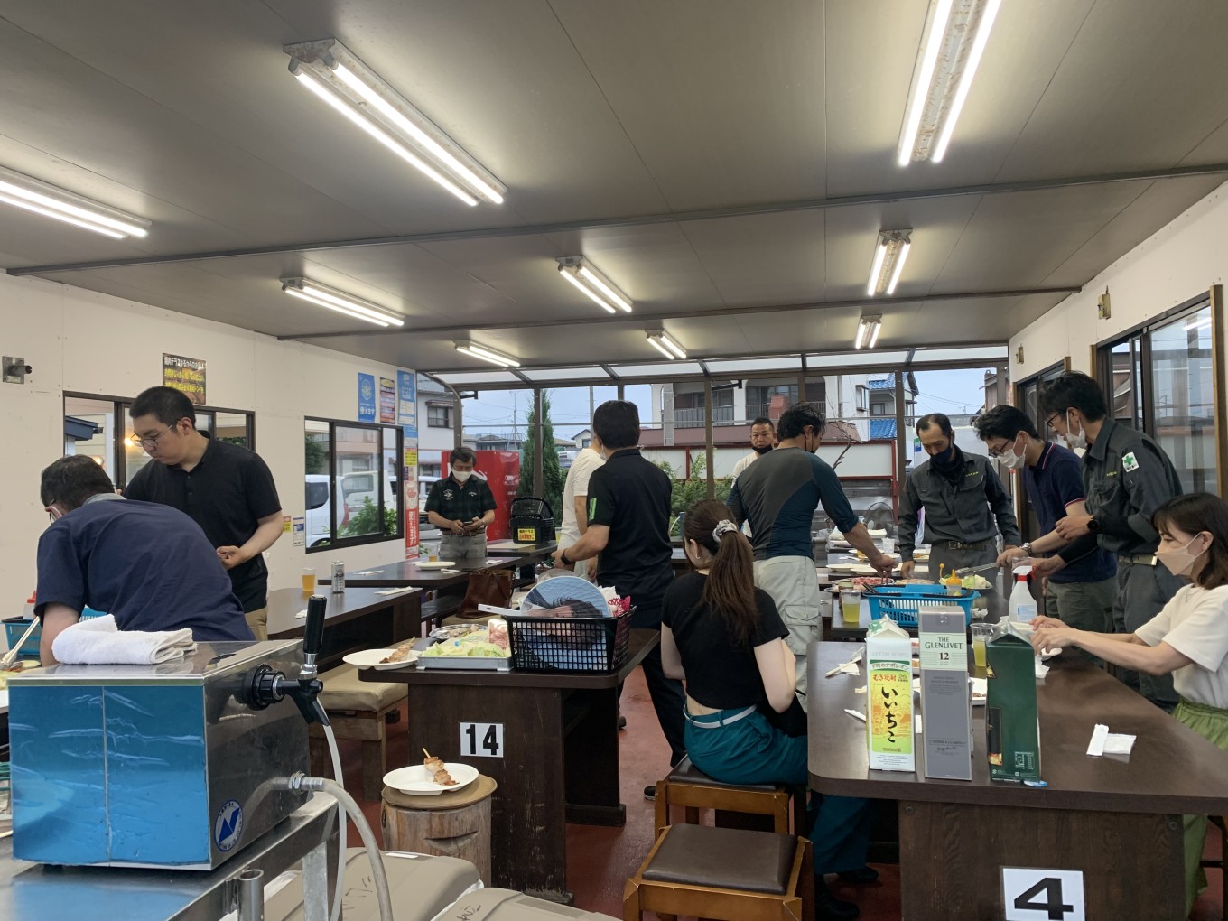2年半ぶりに従業員親睦会!