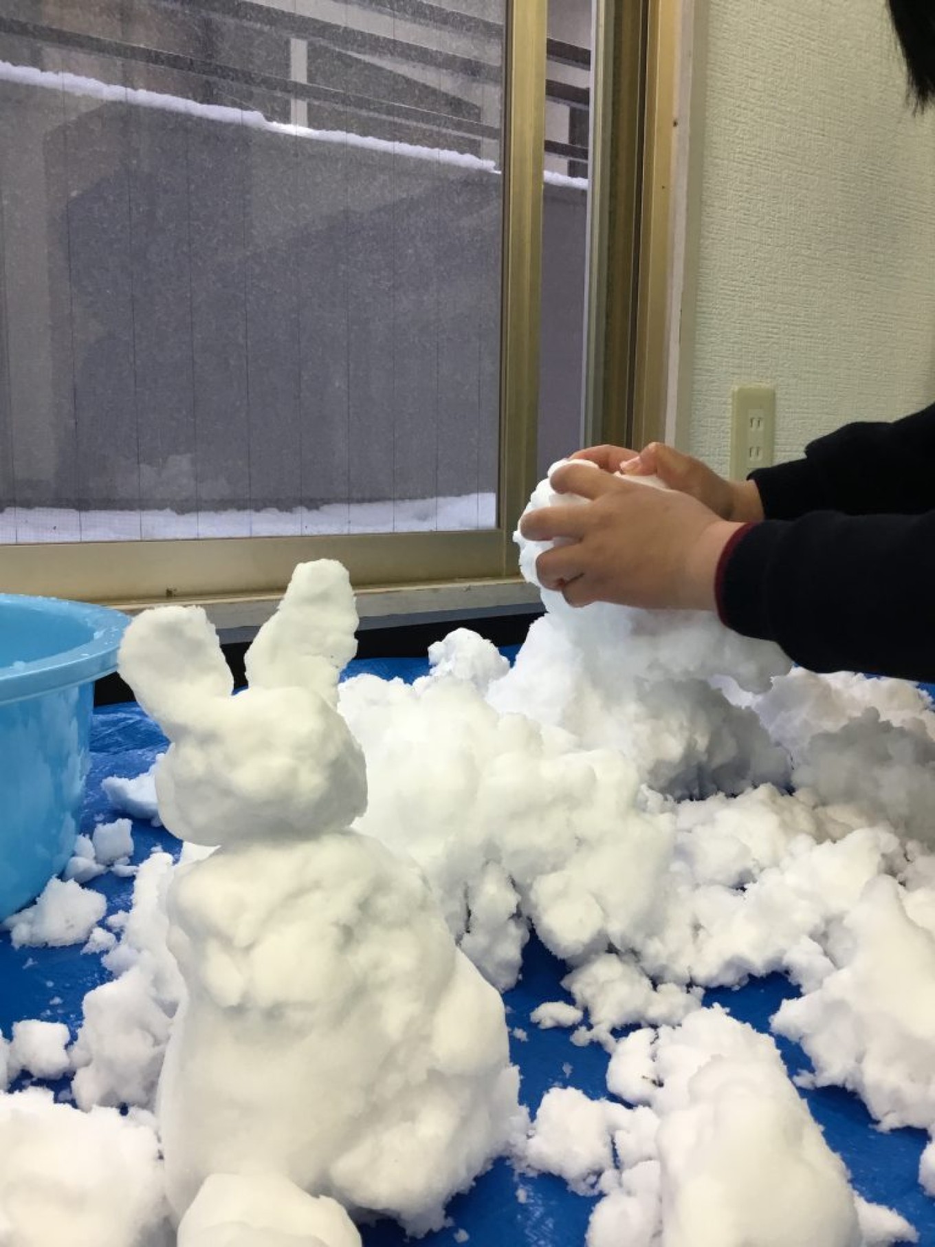 ☃雪がふってきた~❄【広島大町校】