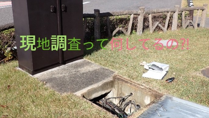◆現地調査とは◆