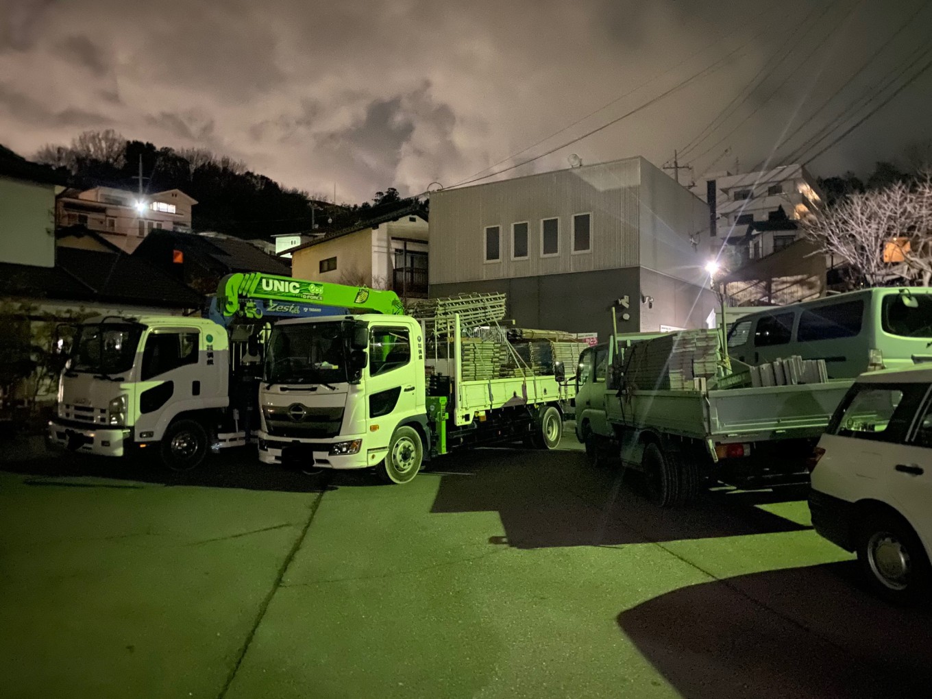 置き場整地✨