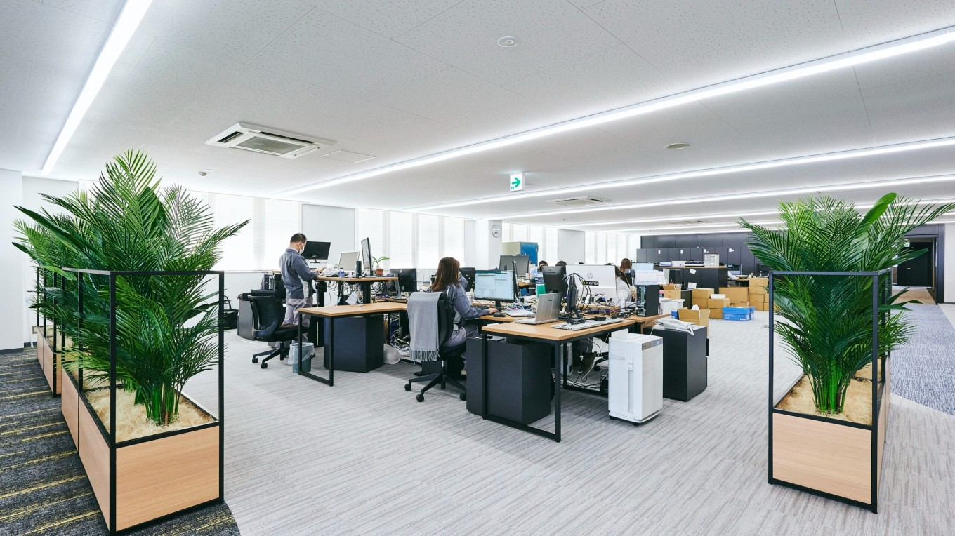 若手社員のアイデアで「風通しのいいオフィス」へリニューアル