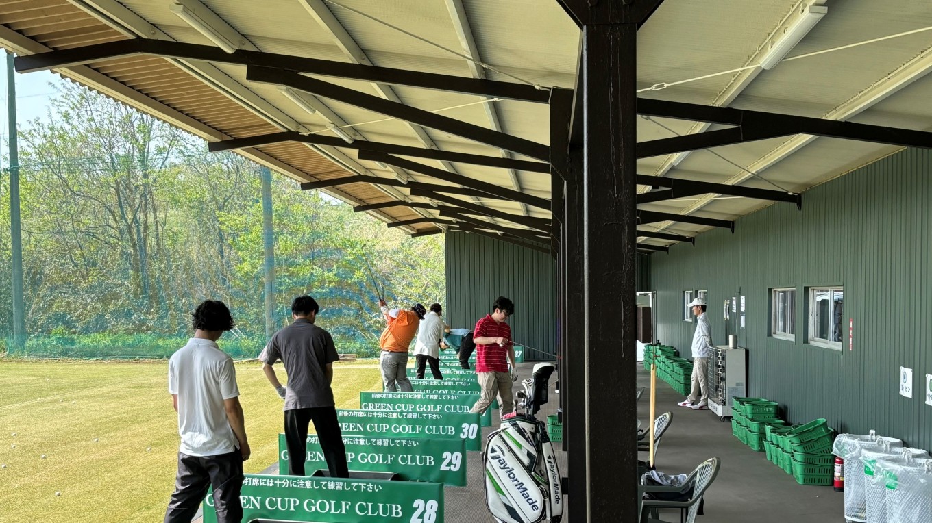 ゴルフ練習会 初開催