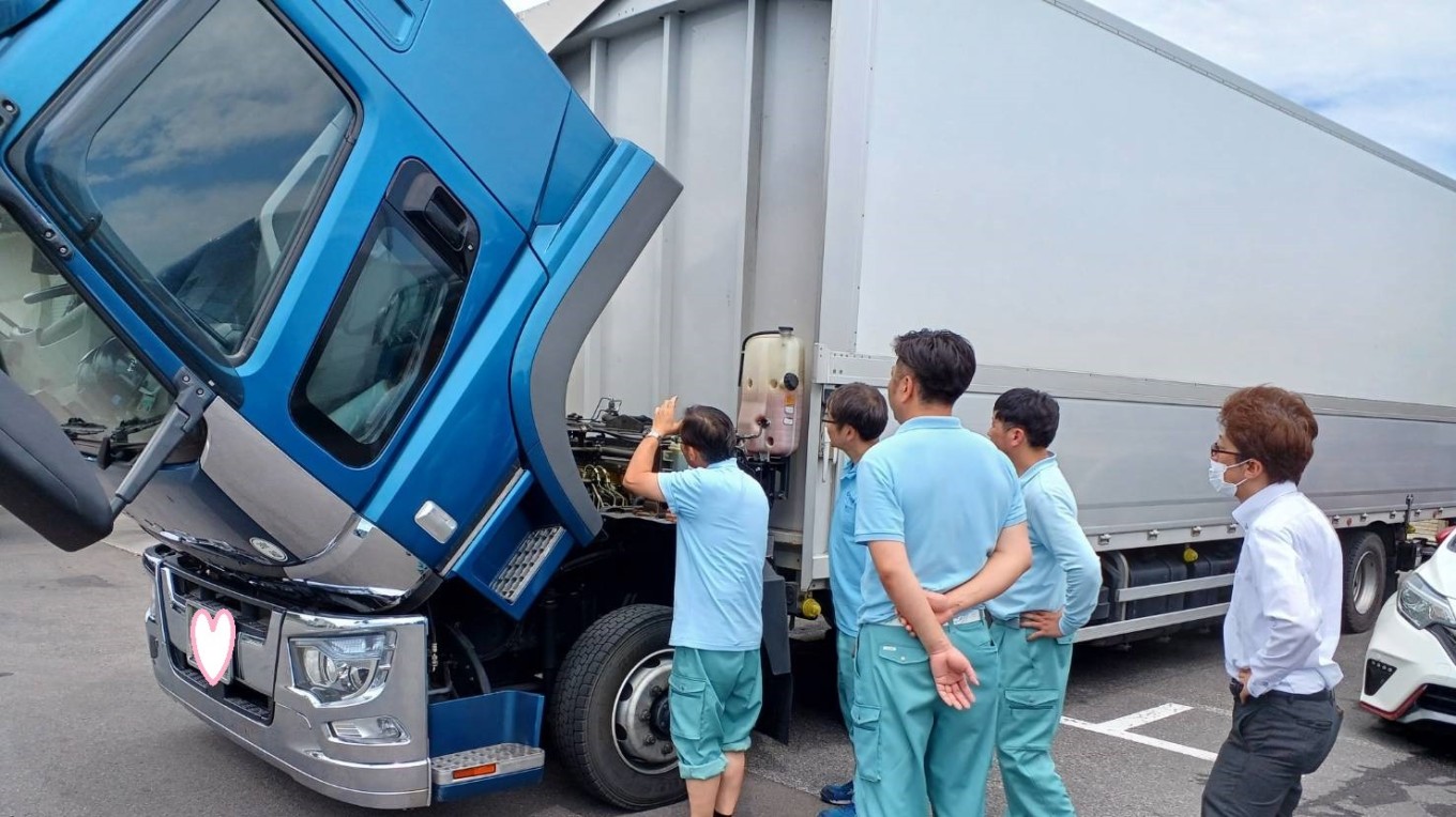 運行前点検🚚