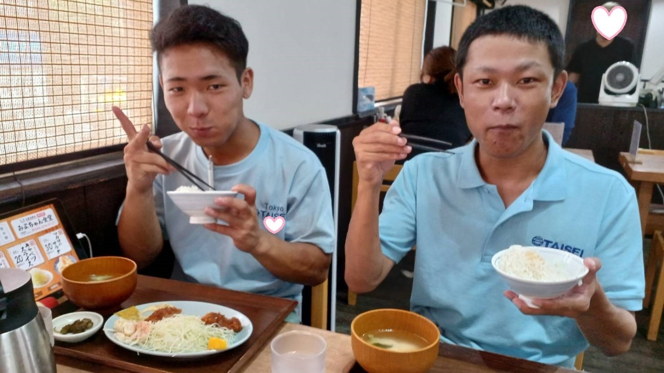 社員とランチ🍚🍴