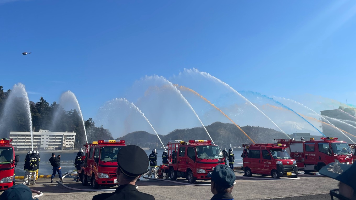 消防団出初式🚒