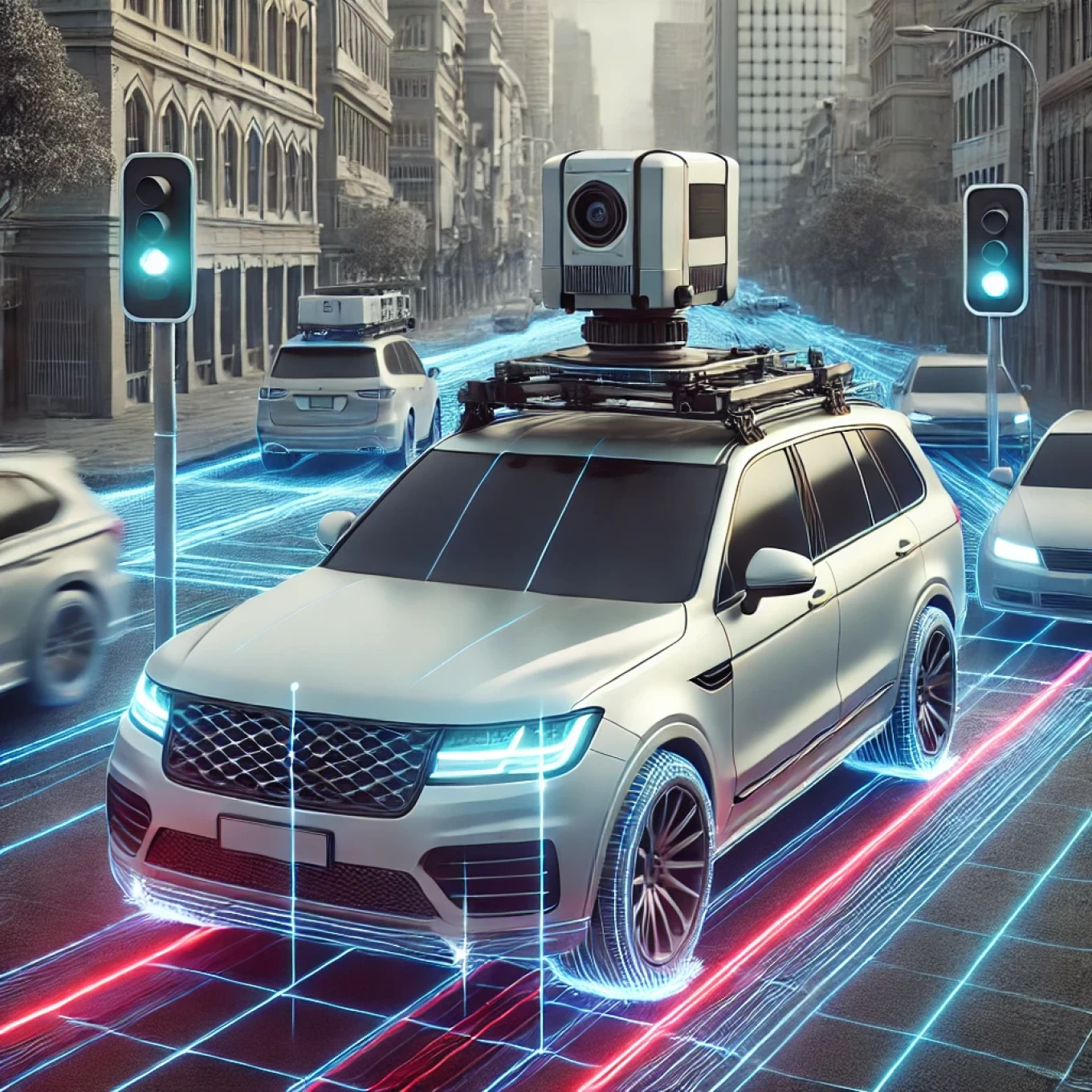 DALL·E 2025-03-28 14.48.35 - A realistic image of a vehicle equipped with laser scanning technology conducting a survey. The vehicle is fitted with high-tech LiDAR sensors mounted.webp